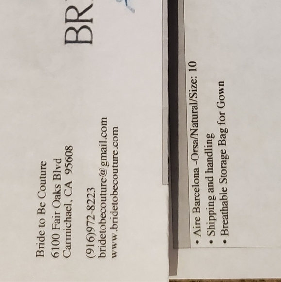 Aire Barcelona Bridal Gown - Picture 5 of 7